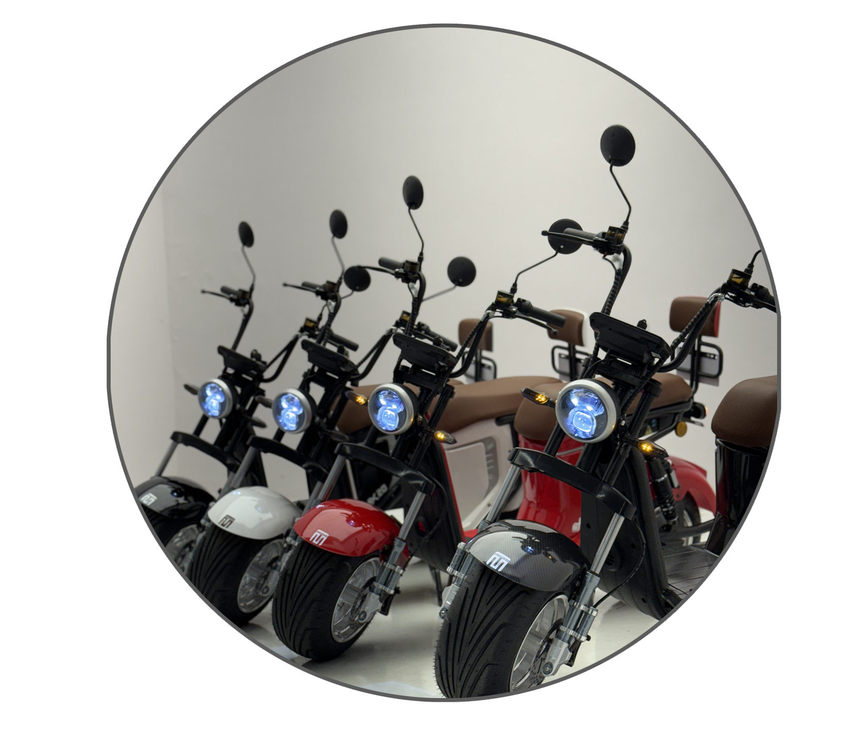 Linha de scooters eletricas HotDrako